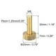 thumbnail image 2 of Tornillo moleteado Unique Bargains M8x30mm Latón plano, 2 of 4