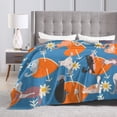 thumbnail image 5 of Cute Cat Flannel Fleece Blanket Throw Blankets Cozy Plush Lightweight Cat Lover Blanket for Bedroom Living Rooms Bed Sofa Couch 40"x50"(06), 5 of 6