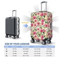 thumbnail image 5 of Haiem Rose Flowers Luggage Cover Printed Suitcase Covers for Luggage Elastic Washable Suitcase Protector Fits 18-32 Inch Luggage-Small, 5 of 8