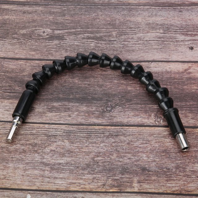 Portapuntas de destornillador, puntas de eje flexible de 1/4" Portapuntas de eje flexible Barra de extensión flexible Durabilidad probada en el tiempo