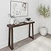 thumbnail image 3 of Plank+Beam Solid Wood Console Table, 46.25 Inch, Sofa Table, Narrow Entryway Table for Hallway, Behind The Couch, Living Room, Foyer, Easy Assembly, Walnut, 3 of 3