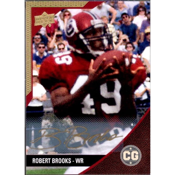 Robert Brooks Card 2014 Upper Deck Conference Greats Autographs #71