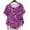 G152, variant on CLOOCL Short Sleeve Women Blouse Purple Rose 3D Printed Tee Tops Oversized