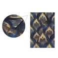 thumbnail image 5 of Yayeee Garden Flag 12" x 18" Double Sided Outdoor Yard Lawn Holiday Decorations, Blue Peacock Feathers Pattern, 5 of 6