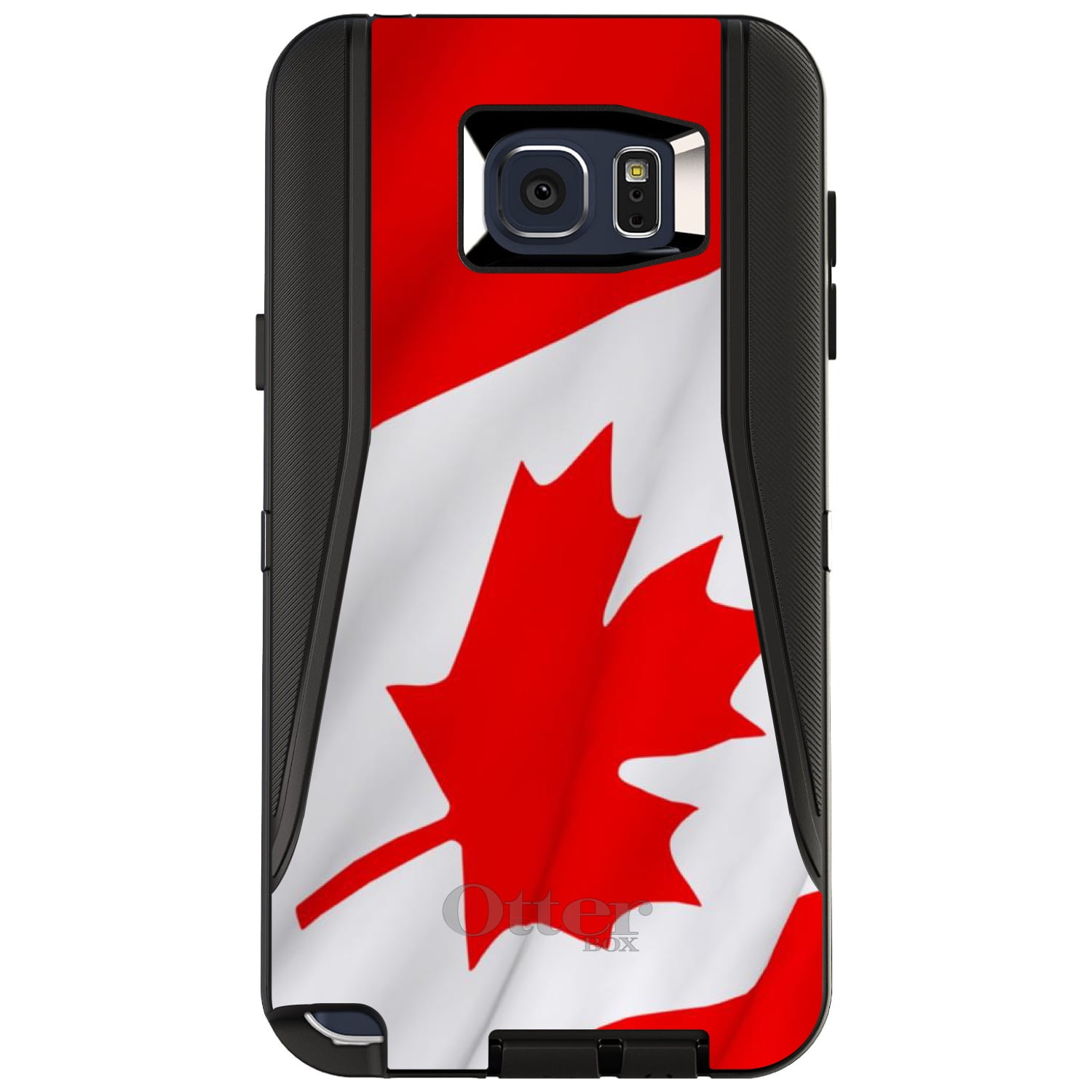 DistinctInk Custom Black OtterBox Defender Series Case for Samsung Galaxy Note 5...