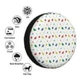 thumbnail image 4 of Salouo Happy Graduation Print Spare Tire Cover 14-17 inch Spare Tire Protector Universal Tough Tire Wheel Cover for Trailer SUV and Truck-16 inch, 4 of 6