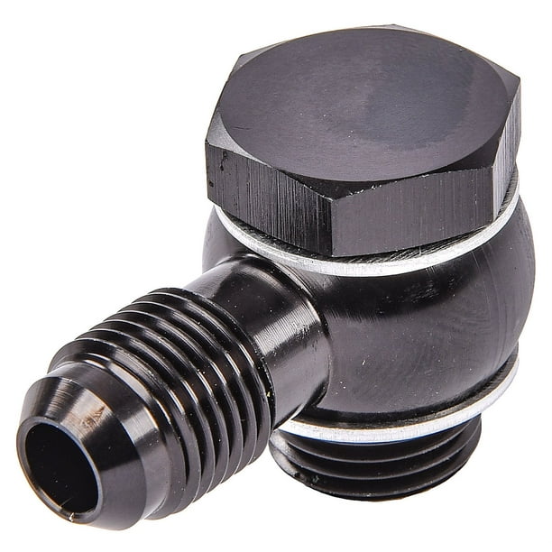 JEGS 100697 AN Banjo to Metric Bolt Adapter Fitting [6 AN Banjo, 16 mm