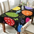 thumbnail image 6 of Coolnut Easter Eggs Rectangle Tablecloth Spill-Proof Polyester Table Cloth Table Cover for Kitchen Dining Picnic Holiday Party Decoration,60"x108", 6 of 7