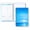 Blue, variant on Weekly Planner Spiral Notebook, Undated Schedule Book with PP Cover, 100 GSM Thick Paper, 5.7 x 8.3 Inch, Productivity Journal for Work, School & Home