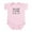 Petal Pink, variant on - My Aunt Is Single Infant Bodysuit - Baby Light Bodysuit, Size Newborn - 24 Months