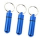 thumbnail image 1 of Mini pastillero de 3 piezas, llavero, botella con llavero para llevar fácilmente Azul jinwen Llavero del envase de la medicina, 1 of 8