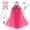 Rose, variant on ICHTHYOSAUR Princess Cosplay Cape Set for girls Halloween Carnival Girl Dress Up Crown Wand Necklace Earrings Rings Gloves Set Accessories Props