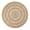 Earthly Trails Natural, variant on · REDEARTH · Round Area Rug - Hand Woven Braided 100% Natural Jute - Artisan Made Reversible Boho Jute Rugs for Bedroom - Kitchen - Living Room - Farmhouse - Aesthetic Home Decor (8' Feet - Natural)