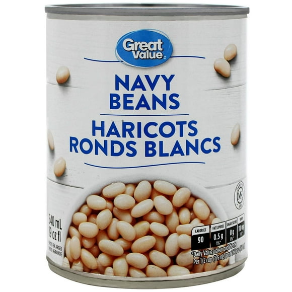 Great Value Navy Beans, 540 mL