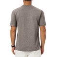 thumbnail image 5 of Yifymode Crew Neck T Shirts For Men, Short Sleeve Chest Pocket Tees Lightweight Moisture Wicking Blended Knit Plain Casual Summer Pullover Tops, 5 of 6