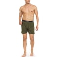 thumbnail image 4 of Woolverino - Men's Merino Wool Microweight Boxer Shorts - Olive Drab - Small, 4 of 5