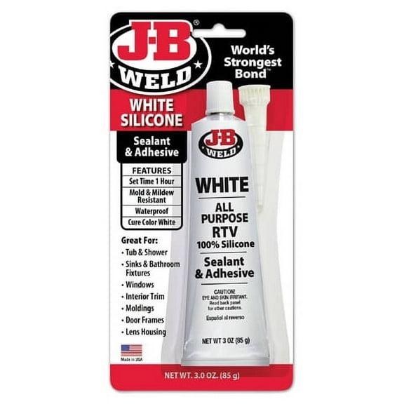 J-B Weld High Strength RTV Silicone Adhesive Sealant Gel 3 oz