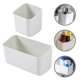 thumbnail image 4 of 2 cestas de ducha colgantes para montar en la pared, organizador de almacenamiento para baño, contenedor para champú, 4 of 6