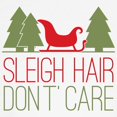 thumbnail image 3 of CafePress - Sleigh Hair, Don't Care Kids Light T Shirt - Light T-Shirt Kids XS-XL, 3 of 4