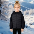thumbnail image 2 of Gubotare Boys Winter Coats Kids' Jacket Weather Resistant Down Coat for Boys and Girls Insulated Quilted Bubble Puffer Size 9-10 Years (Black,9-10 Years), 2 of 9