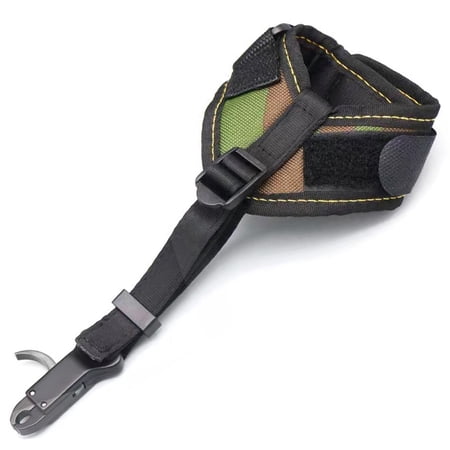 Archery Bow Release Wrist Strap Releases Aid for Compound Bow Trigger 360° Adjustable Aids for Hunting Shooting Fits Both Youth and Adult Left or Right Hand (KA-4002)