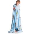 thumbnail image 1 of Fleece, Soft, Throws For Sofas, Blanket For Bed, Ideas, Snoopy Gifts, Kids, 1 of 4