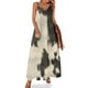thumbnail image 1 of Vestido de playa sin mangas de piel de vaca en blanco y negro Vestidos casuales, 1 of 7