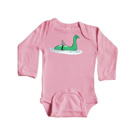 

Inktastic Nessie Shark Gift Baby Boy or Baby Girl Long Sleeve Bodysuit