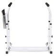 thumbnail image 2 of Vaunn Medical Bathroom Adjustable Height Toilet Rail Grab Bar and Commode Safety Frame Handle, 2 of 4