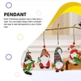 thumbnail image 4 of Toystoory Paquete de 4 colgantes de Navidad para fiestas, chimenea, decoración de pared, hogar, comedor, oficina, hotel, adorno para niños Kits de decoración para fiestas, 4 of 6
