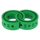 thumbnail image 1 of 2 Piezas Verde Coche Bobina Resorte Amortiguador Goma Amortiguador Universal D Tipo, 1 of 6