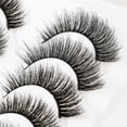 thumbnail image 4 of Desertasis Eye clusters False Eyelashes Fluffys 8D Faux Minks Lashes Cat-Eye Wispy Lashes 8 Pairs Pack Dramatic Long Thick Volume Fake Eye Lashs Multipacks I, 4 of 7