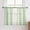 Light Green and White, variant on White-Black Check Kitchen Curtains 36inch Length Buffalo Plaid Tier Curtain Set for Bathroom Café Curtain Set for Basement Laundry Room 27" Width x 2 Panels