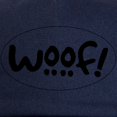 thumbnail image 2 of CafePress - Woof! Dog Themed Cap - Adjustable 100% Brushed Unisex Casual Cotton Baseball Cap, Beige, 1, 2 of 2