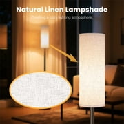 DAYBETTER Floor Lamp for living room, Dimmable Floor Lamp with Remote Control, 3000K-6000K, 9W LED Bulbs, Tall Lamps for Living Room, Bedroom, Office