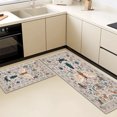 thumbnail image 5 of Kitchen Rugs Sets of 3 Non Slip Washable Kitchen Mats for Floor, Waterproof Kitchen Runner Rug, Floor Mat Carpet for Entryway, Laundry, Sink, Hallway, Bathroom, 5 of 12