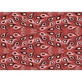 thumbnail image 1 of Ahgly Company Machine Washable Indoor Rectangle Transitional Cranberry Red Area Rugs, 7' x 10', 1 of 7