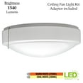 thumbnail image 3 of Hampton Bay Universal LED Ceiling Fan Light Kit, 3 of 10