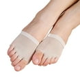 thumbnail image 5 of Half Soles Dance Shoes 5 Hole Bare Foot Undies Thongs Belly Contemporary Dance Shoes Half Soles Dances Paws Pad Gifts, 5 of 8