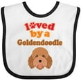 thumbnail image 3 of Inktastic Goldendoodle Dog Quote Boys or Girls Baby Bib, 3 of 4