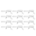 COBBEKO Mini Blind Valance Clips 1pc/12pcs Valance Retainer Clip