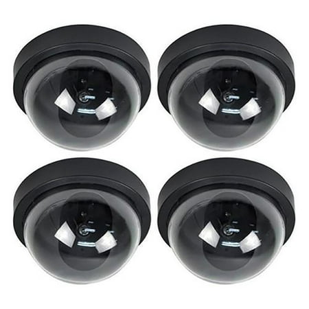 

Travelwant Fake Dummy Surveillance Home Dome Security Camera CCTV with Red Flashing Light Camera