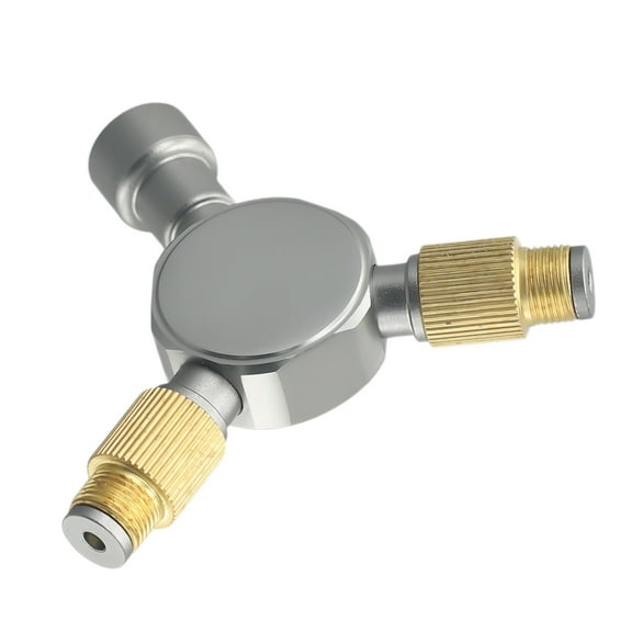 Camping Stove Adapter One-Two Outputs Gas Tank Conversion Head Gas Distributor