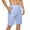 Blue, variant on HAOMEILI Men's Shorts Casual Classic Fit Drawstring Summer Beach Shorts with Elastic Waist and Pockets