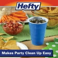thumbnail image 4 of Hefty Party On Disposable Plastic Cups, Marine Blue, 18 oz, 120 Count, 4 of 7