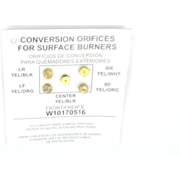 Whirlpool WPW10170516 Range LP Conversion Kit