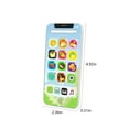 thumbnail image 3 of EGNMCR Smart Phone Toy Play Cell Phone Recharable Mobile Cellphone With LED Educational Machine For Baby Kids Birthday Gifts Early Education Machine Birthday Gifts for Kids, 3 of 9