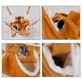 thumbnail image 6 of AURORA TRADE Small Pet Cage Hammock, Warm Plush Multi-layer Hanging Hammock Cage Accessories for Parrot Sugar Glider Ferret Squirrel Hamster Rat Hideout Playing Sleeping, 6 of 7