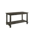 thumbnail image 3 of Acme Martha II Wood Counter Height Table in Weathered Gray Indoor, 3 of 9