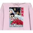 thumbnail image 2 of Inuyasha Group Shot Long Sleeve Cradle Pink Men's Hooded Sweatshirt-XL, 2 of 3